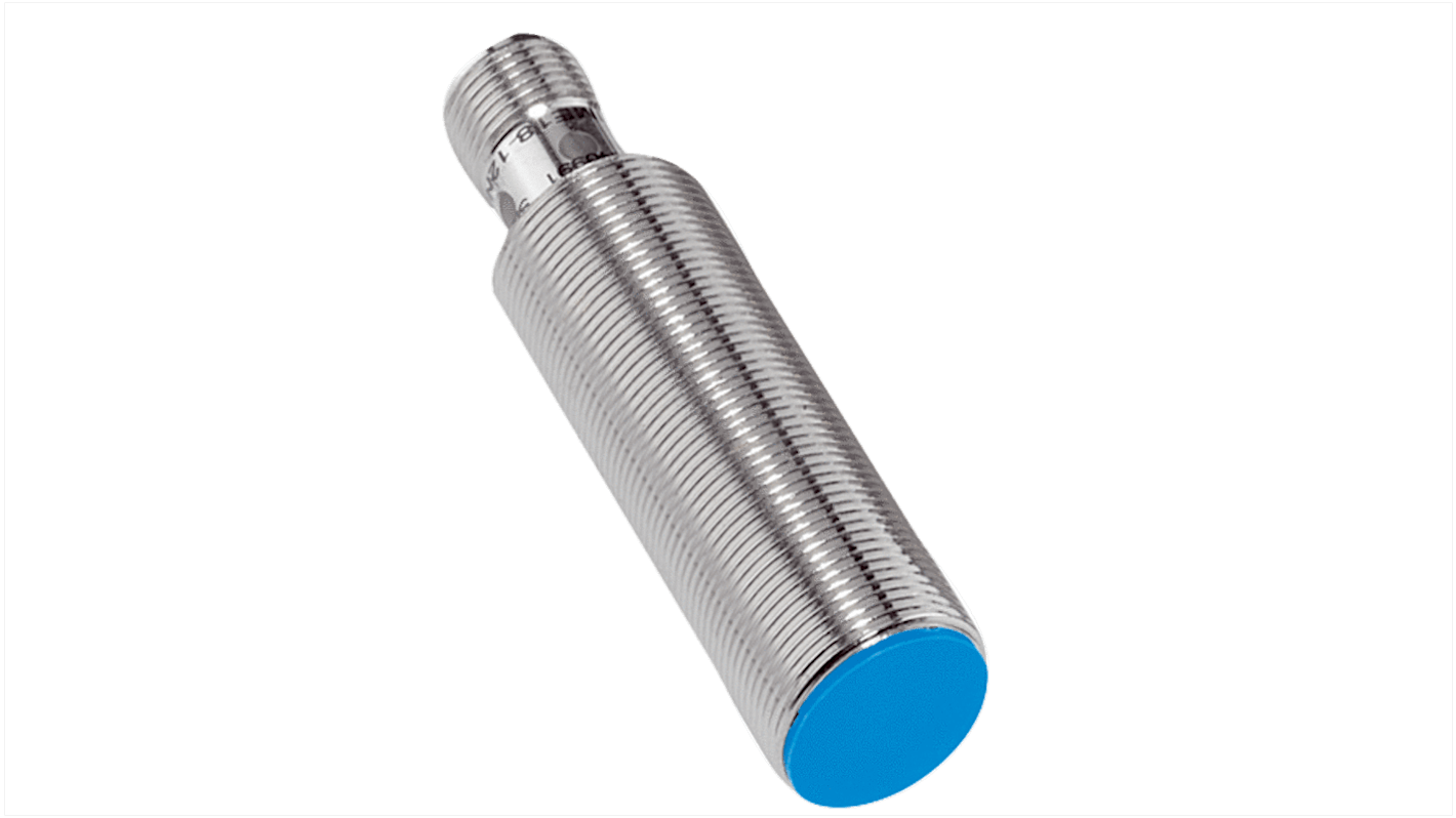 Sick IM Standard Series Inductive Barrel-Style Inductive Proximity Sensor, M18 x 1, 5 mm Detection, PNP Output, 10