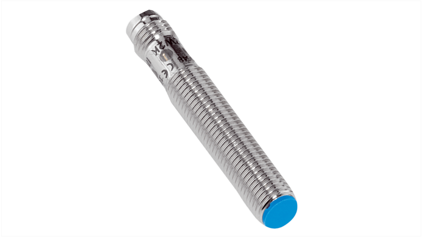 Sick IME Series Inductive Barrel-Style Inductive Proximity Sensor, M8 x 1, 2 mm Detection, PNP Output, 10 → 30 V