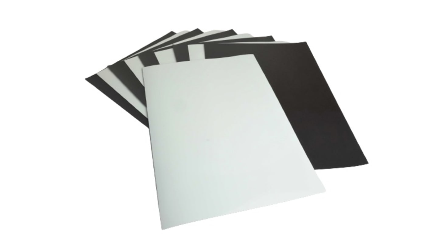 Eclipse White Magnetic Multipurpose Label Sheet, Pack of 10