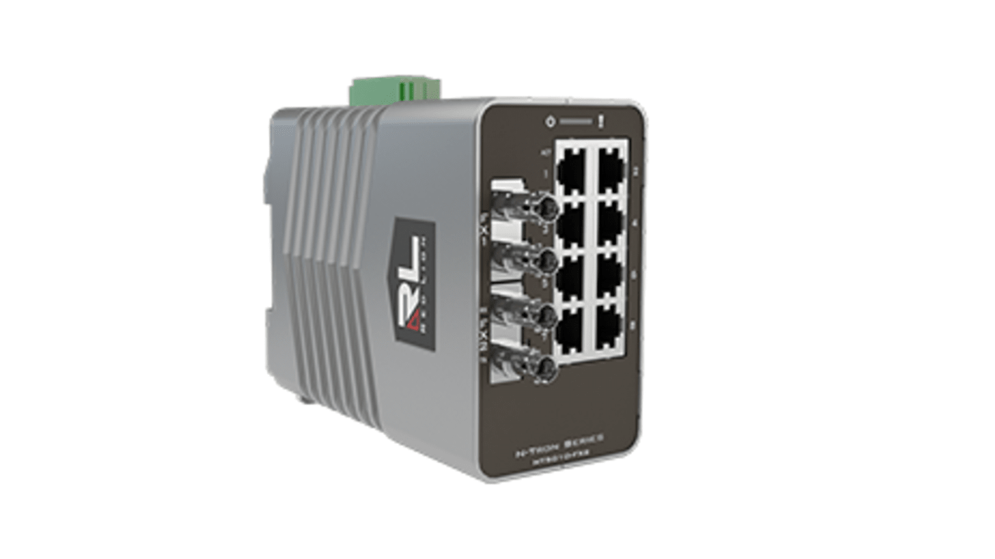 Red Lion Managed 10 Port Industrial Ethernet Switch