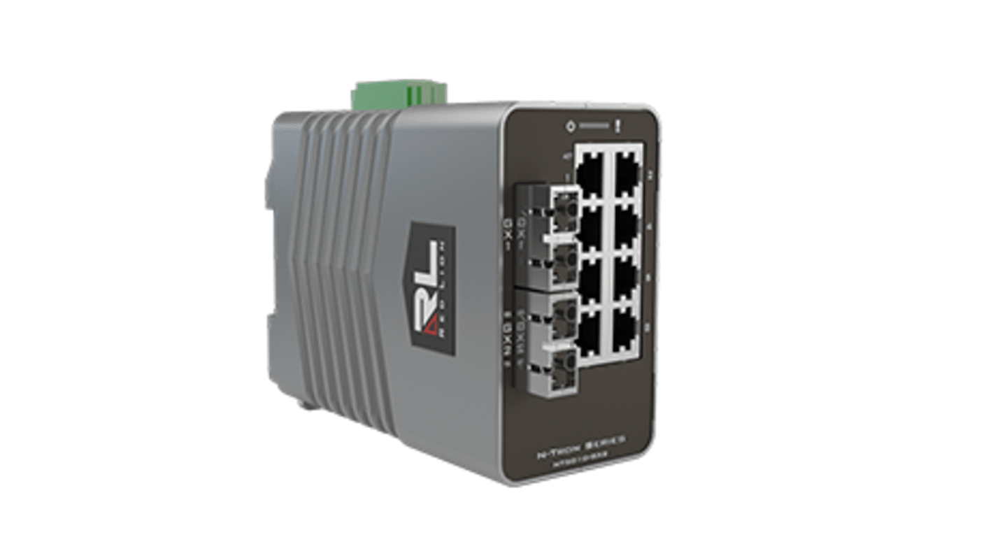 Red Lion Managed 10 Port Industrial Ethernet Switch