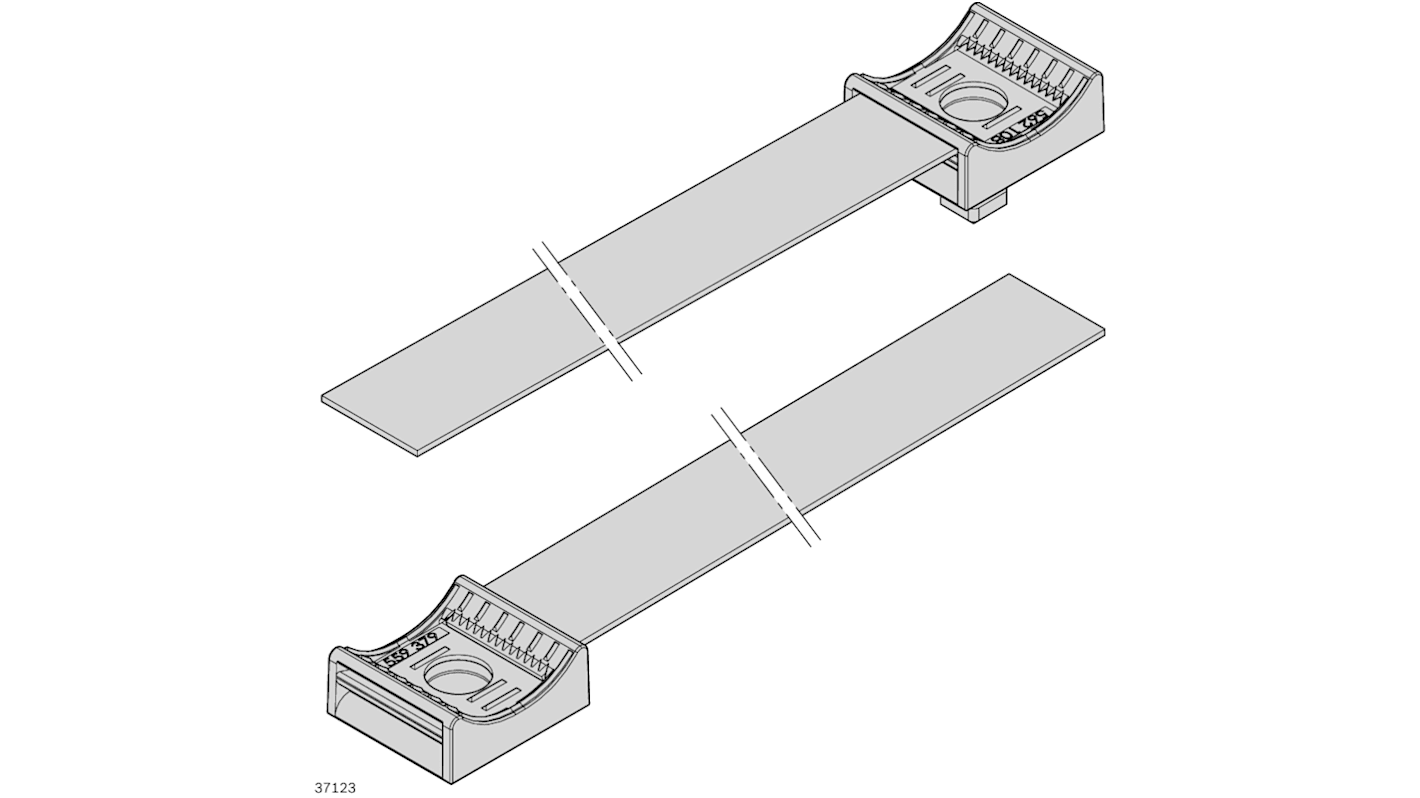 Bosch Rexroth Cable Bracket, PP 26mm Internal Width 11.3mm Internal Height, 29mm L