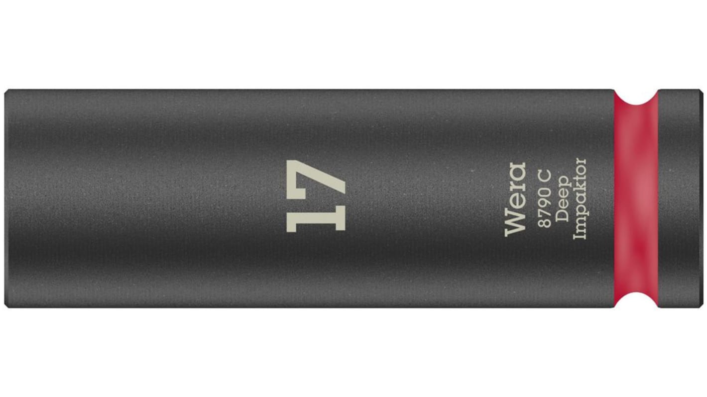 Wera 83mm, 1/2 in Drive Impact Socket, 150 mm length