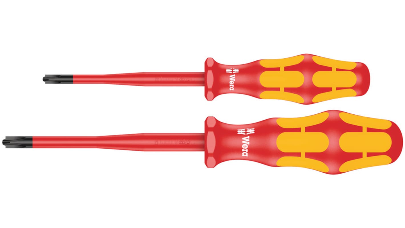 Wera Pozidriv; Slotted Insulated Screwdriver Set, 2-Piece