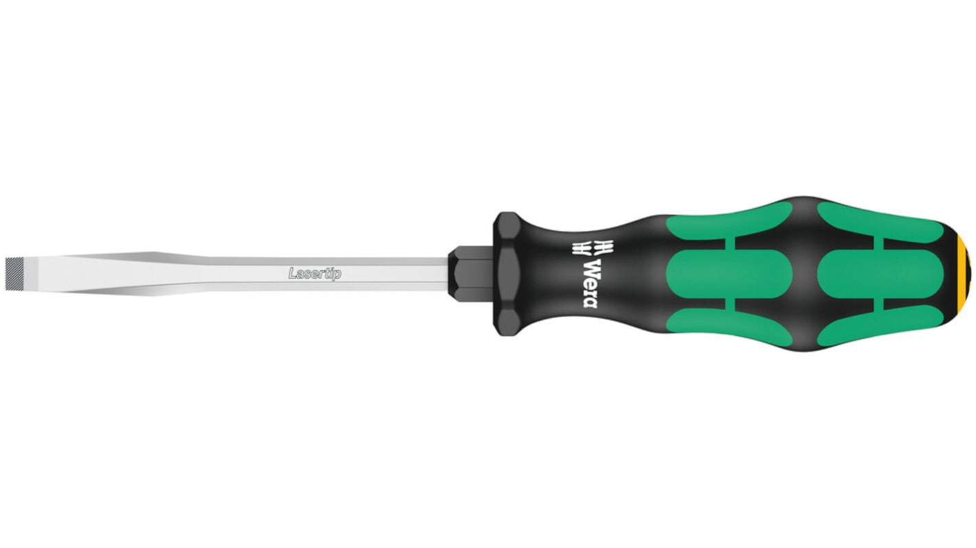 Wera Slotted Screwdriver, 4 mm Tip