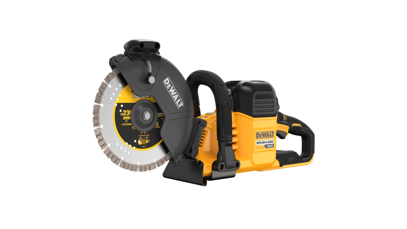 DeWALT DCS691X2 Akku Bürstenlos Kappsäge, Ø 230mm, Schnitttiefe 83 mm, UK-Netzstecker