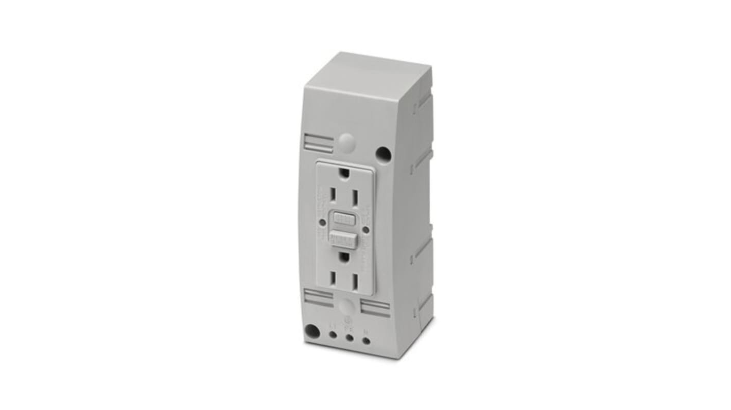 Phoenix Contact Mains Sockets, 15A, DIN Rail