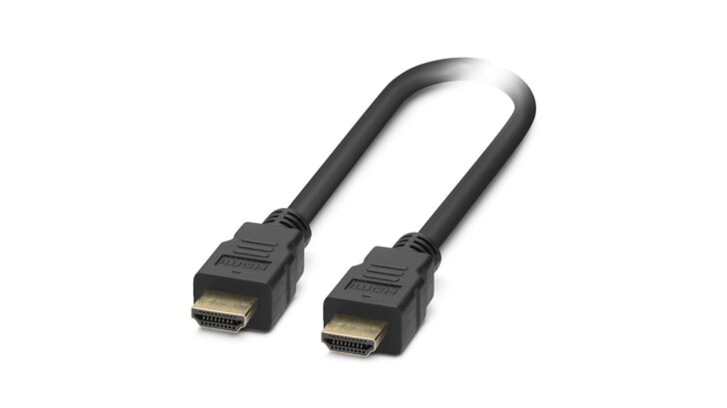 Phoenix Contact HDMI-Kabel Hohe Geschwindigkeit 4K max., 2m