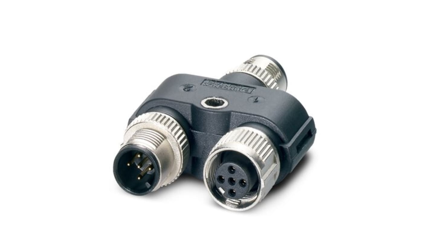 Phoenix Contact Circular Connector, M12 Connector, Plug and Socket