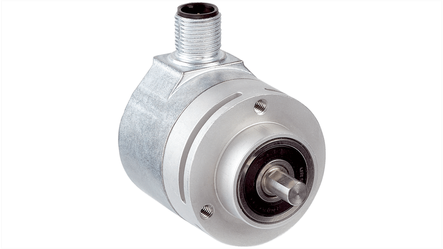 Encoder absoluto Sick serie SKS36, 128ppr impulsos/rev, 12000rpm máx., interfaz HIPERFACE, salida Binario, con Conector