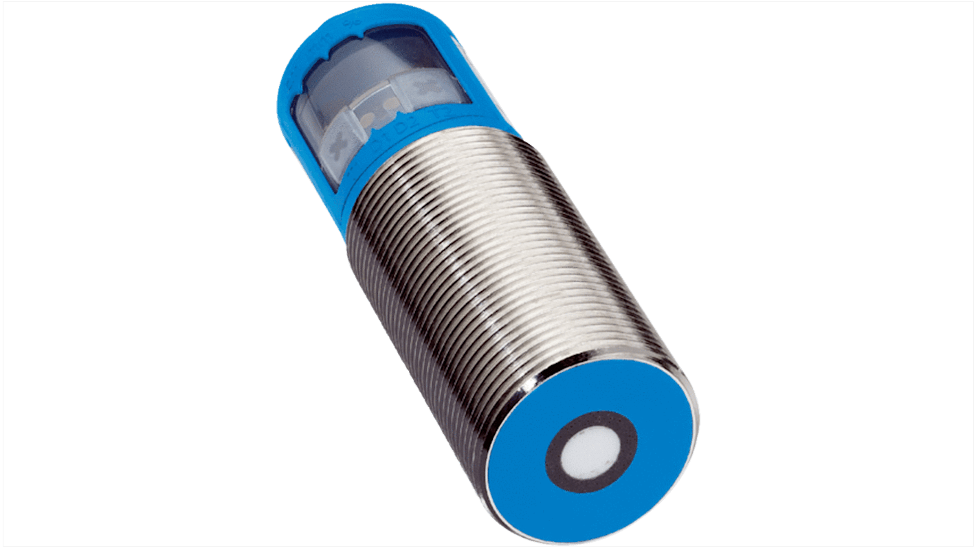Sick UM30 Series Ultrasonic Barrel-Style Ultrasonic Sensor, M30 x 1.5, 30 - 250 mm Detection, 9 → 30 V dc, IP67