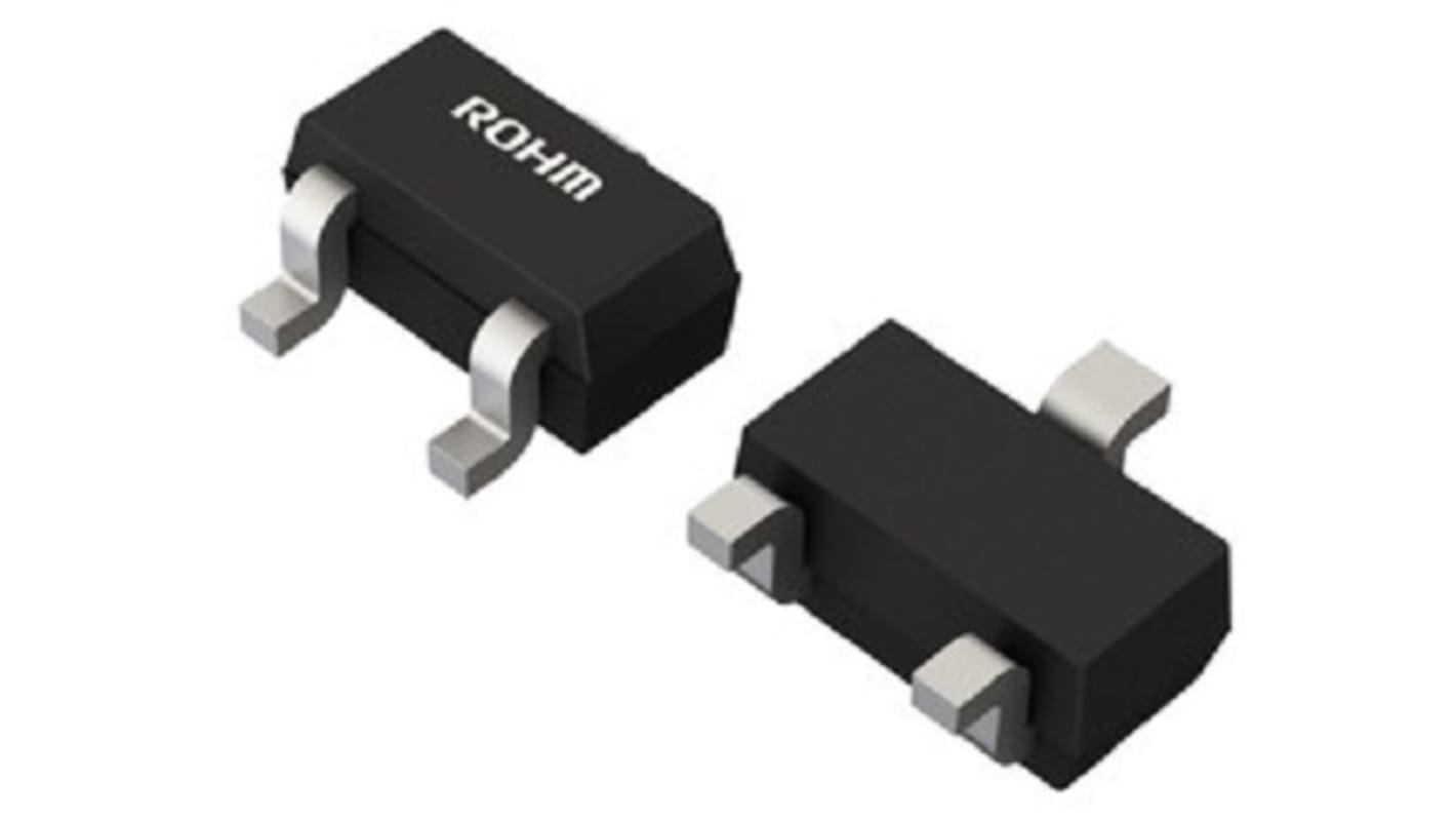 ROHM 2SAR502E3HZGTL PNP Transistor, 500 mA, -30 V, 3-Pin EMT3