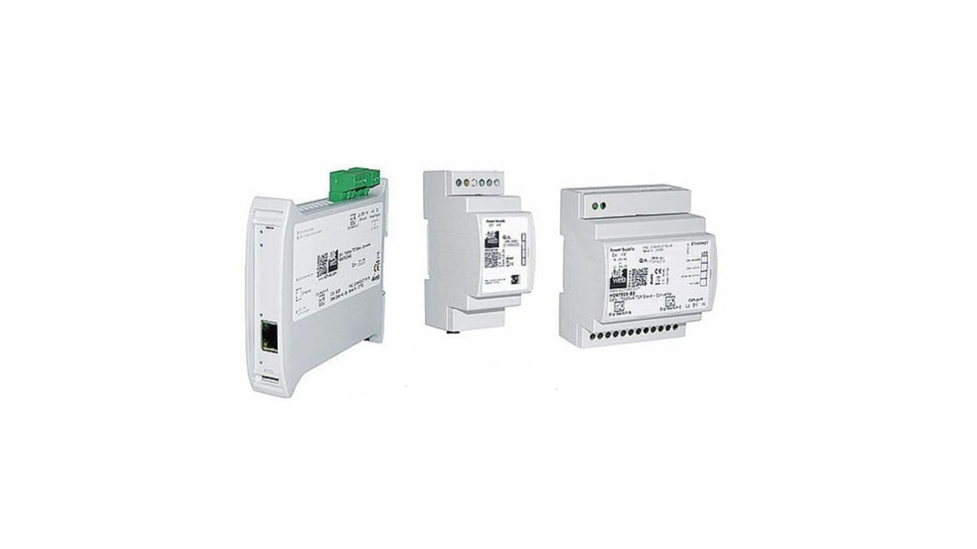 Wachendorff HD67xxx GateWay-Bauteil für Modbus TCP und Modbus RTU Digital IN Gateway Digital OUT, 23 x 107 x 120 mm