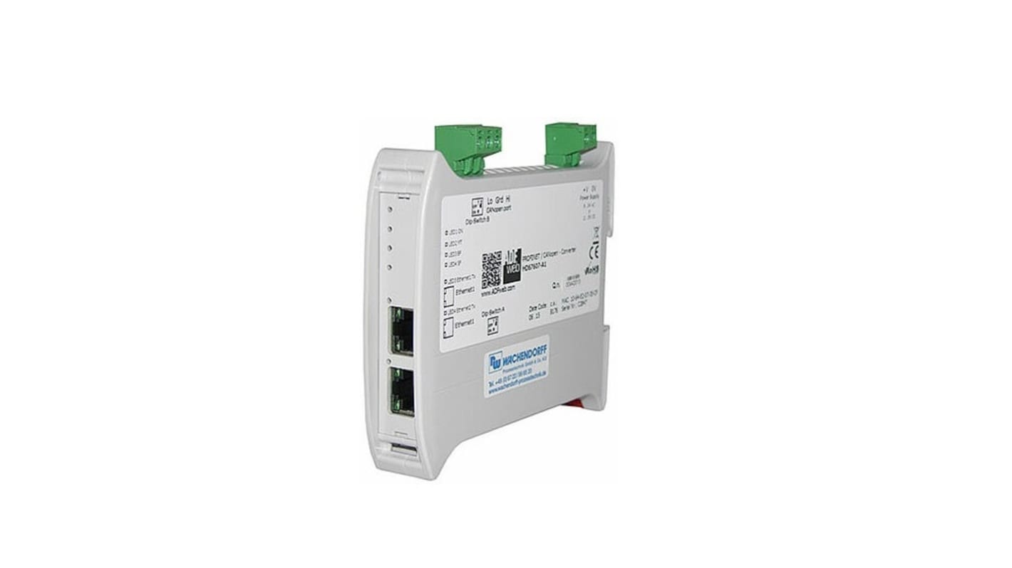 Wachendorff HD67xxx Series Gateway Server for Use with PROFINET and CANHD67606-A1, Digital, Digital