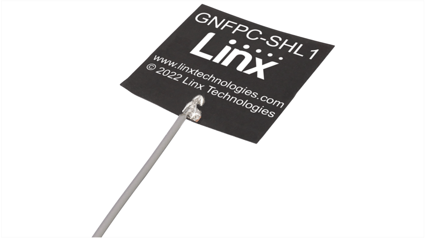 Mindenirányú Linx GPS antenna Ragasztó ANT-GNFPC-SHL1100UF Négyzetes U.FL Anya GNSS