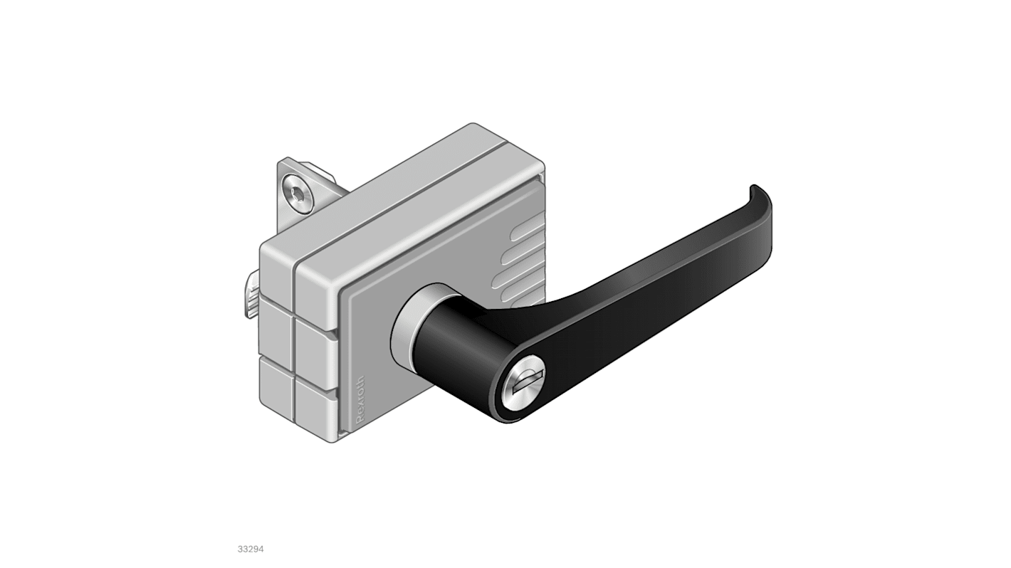 Bosch Rexroth Die Cast Zinc Door Lock, 8 mm, 10 mm Slot