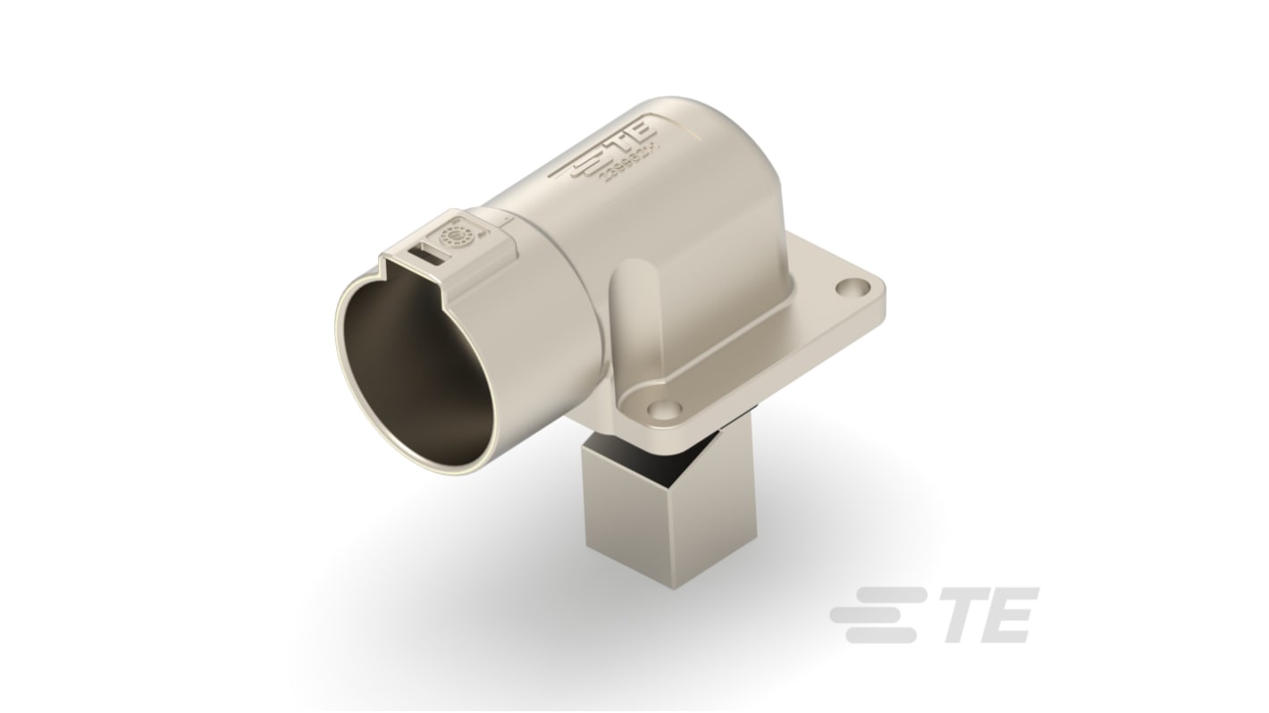 TE Connectivity PowerTube 1400 Series Right Angle Panel Mount PCB Connector, 1 Contact(s), 1 Row(s)