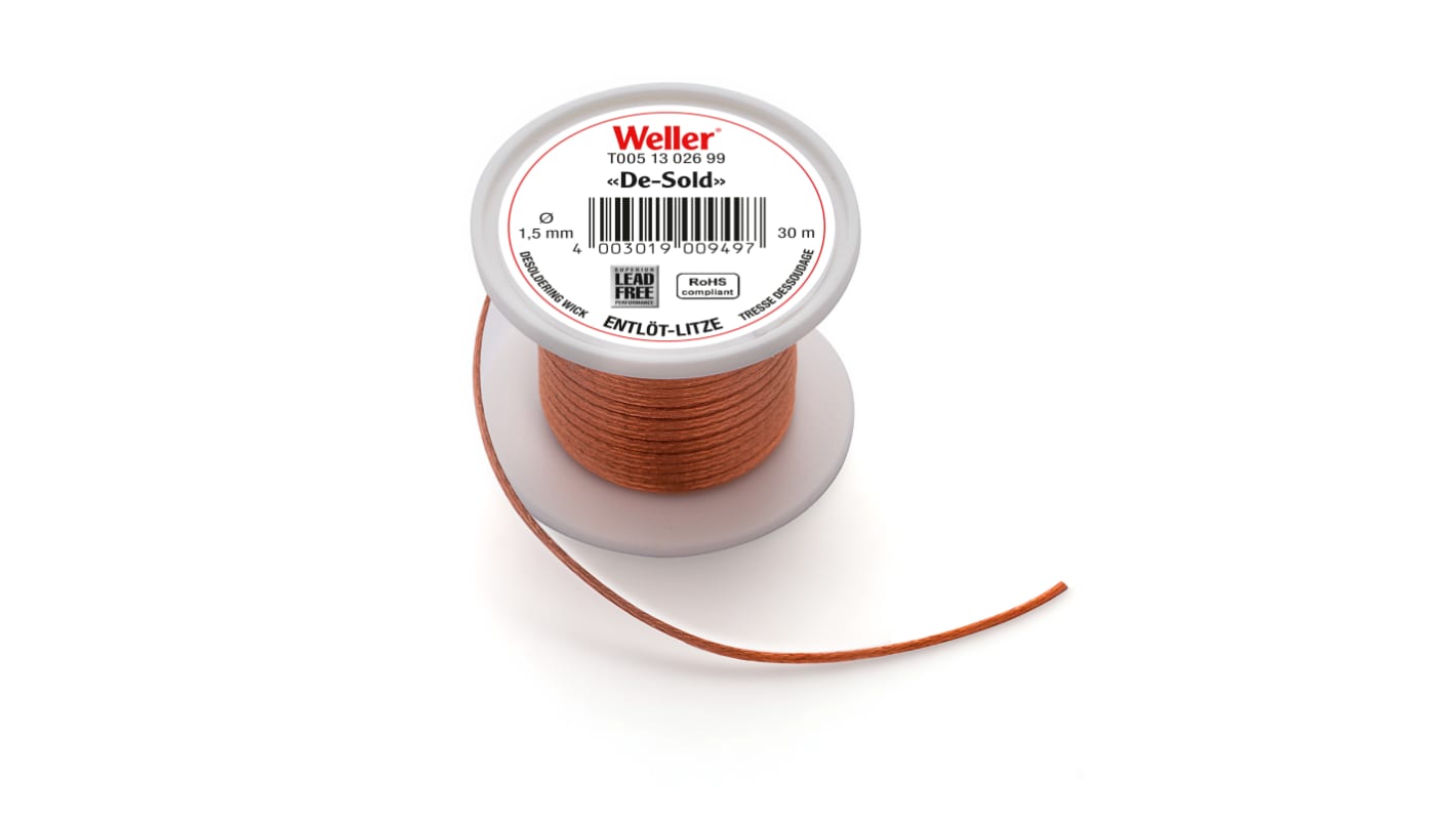 DESOLDERING WICK 1,5MM 30M