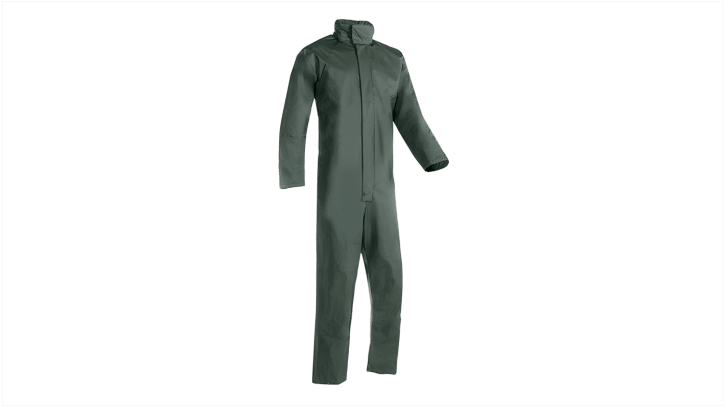 Sioen Uk Green Coverall, EN 343:2019, EN 14605:2005, EN ISO 13688:2013, XXL