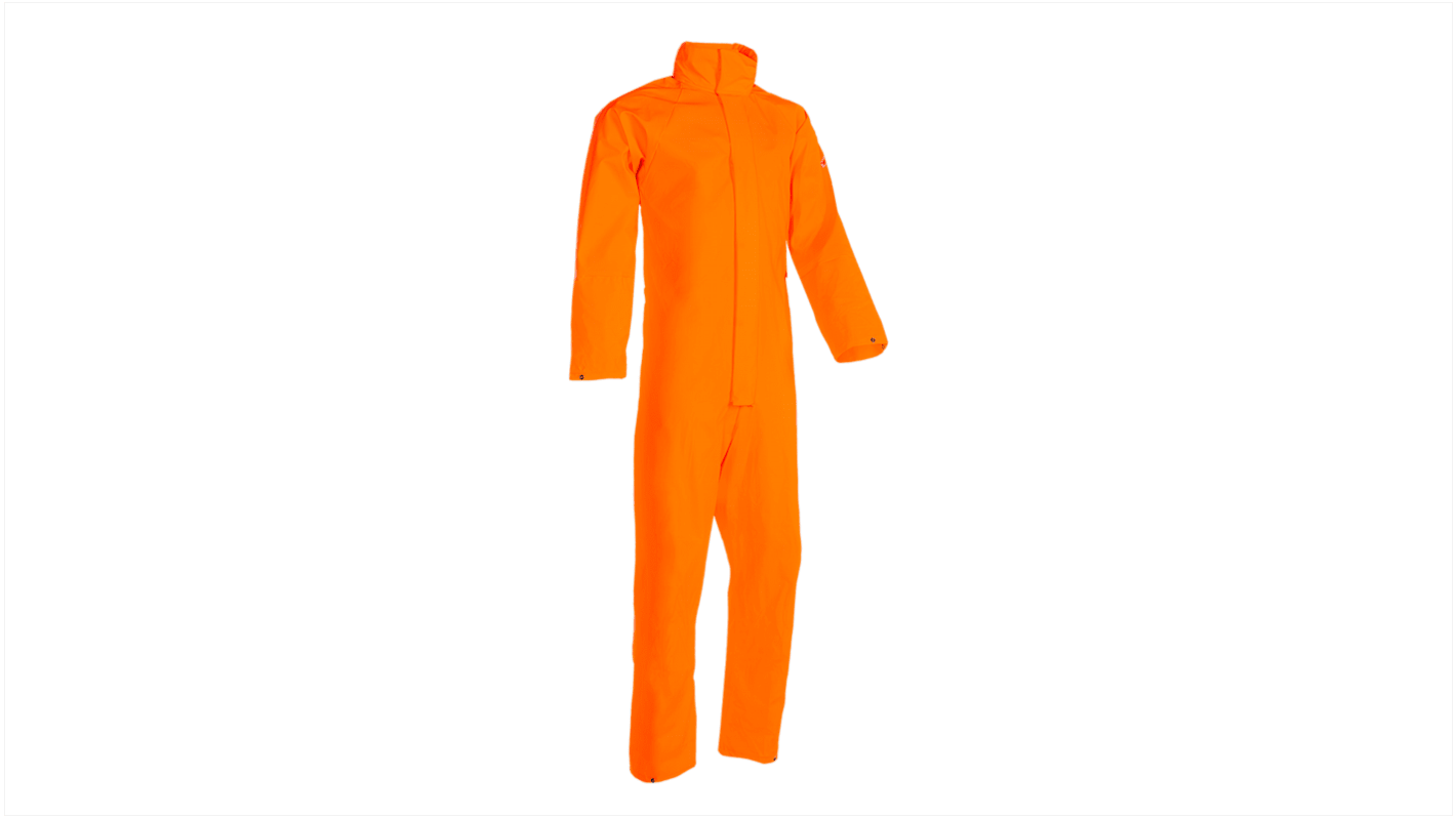 Sioen Uk Orange Coverall, EN 343:2019, EN 14605:2005, EN ISO 13688:2013, 3XL
