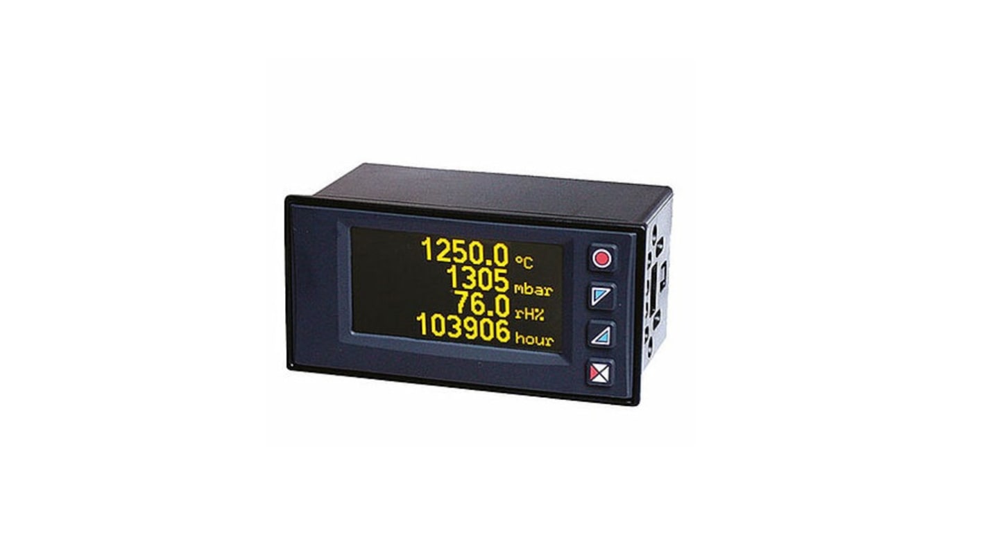 Gateway Wachendorff Wachendorff, con display OLED, para Presión, resistencia, temperatura, dim. 96mm x 48mm