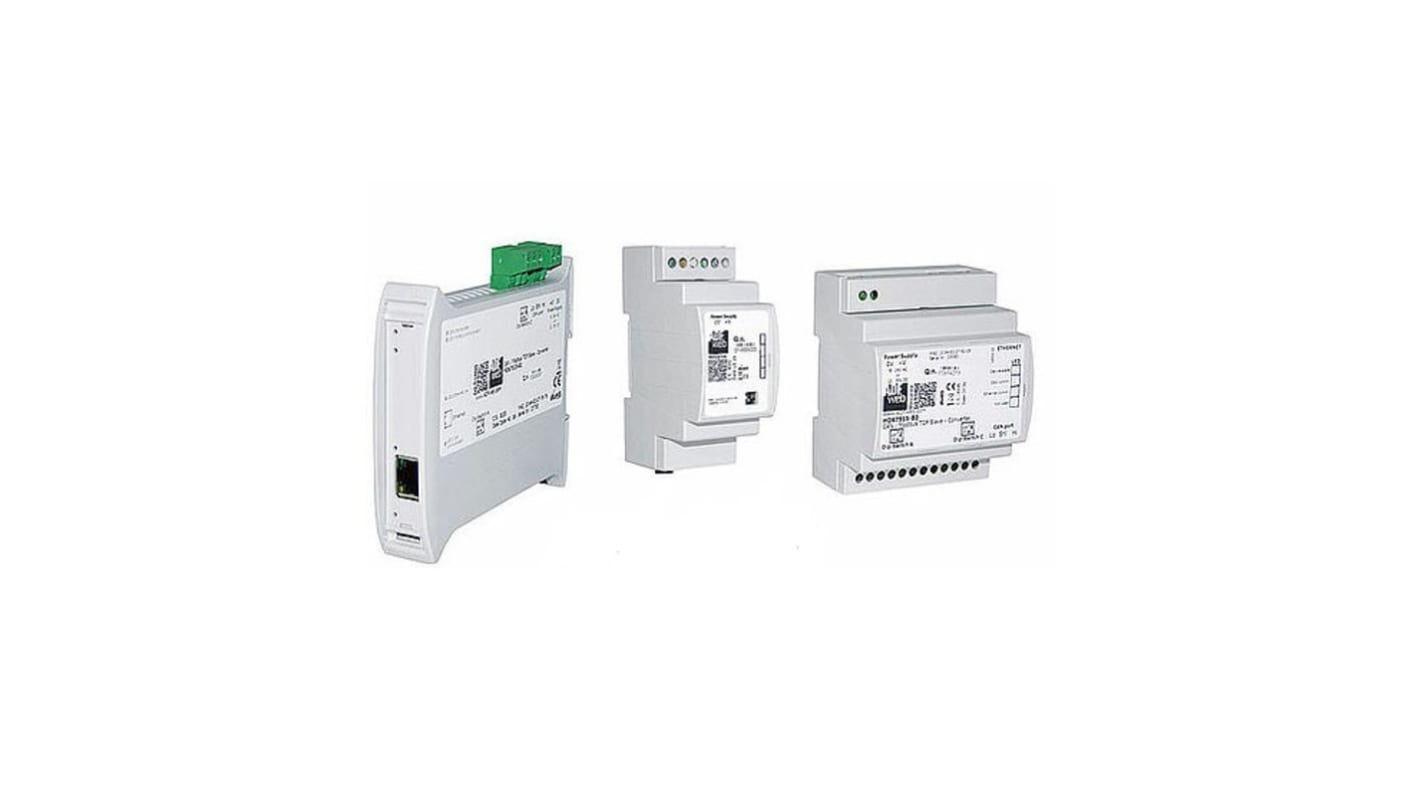 Wachendorff HD67xxx GateWay-Bauteil für Modbus TCP und Modbus RTU Digital IN Gateway Digital OUT, 23 x 107 x 120 mm