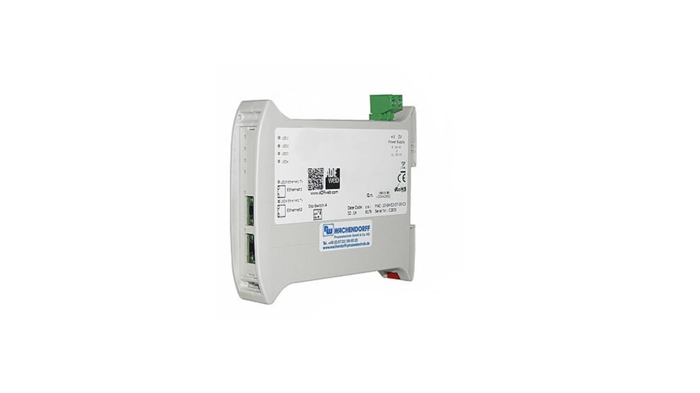 Ethernet gateway Wachendorff, serie HD67xxx, per IO Link e CAN, digitale