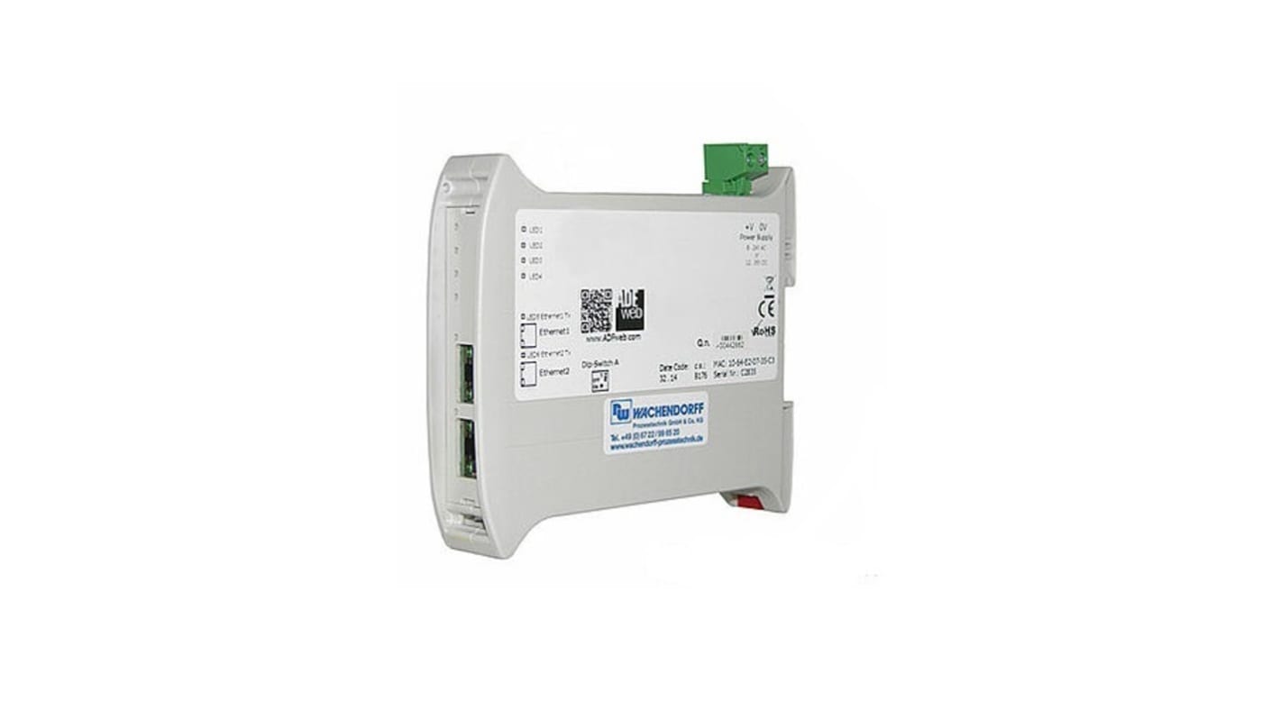 Wachendorff HD67xxx Series Gateway Server for Use with EtherCAT and PROFINET, Digital, Digital