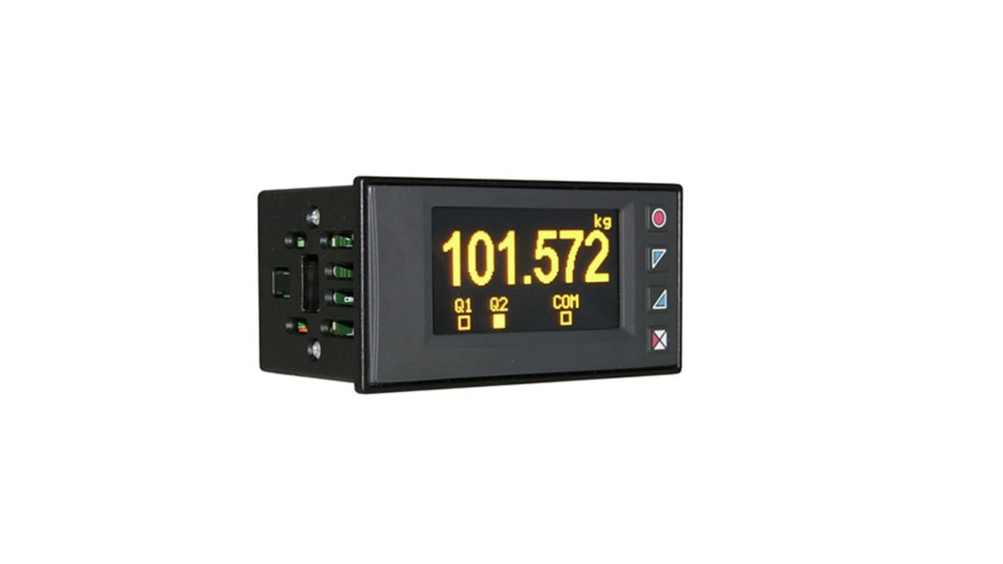 Indicador de temperatura Wachendorff Wachendorff, con display OLED, para Presión, resistencia, temperatura, dim. 96mm x