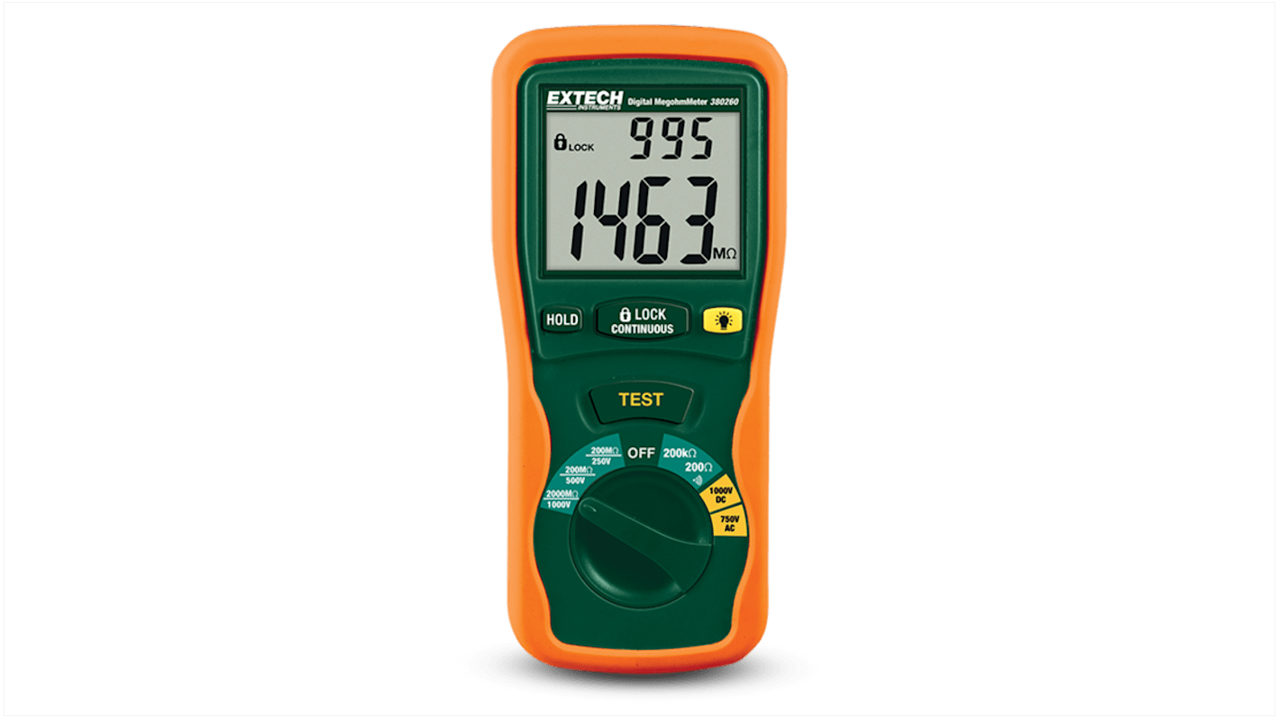 Extech EXTECH 380260 Isolationsprüfgerät, 100V Isolationstester