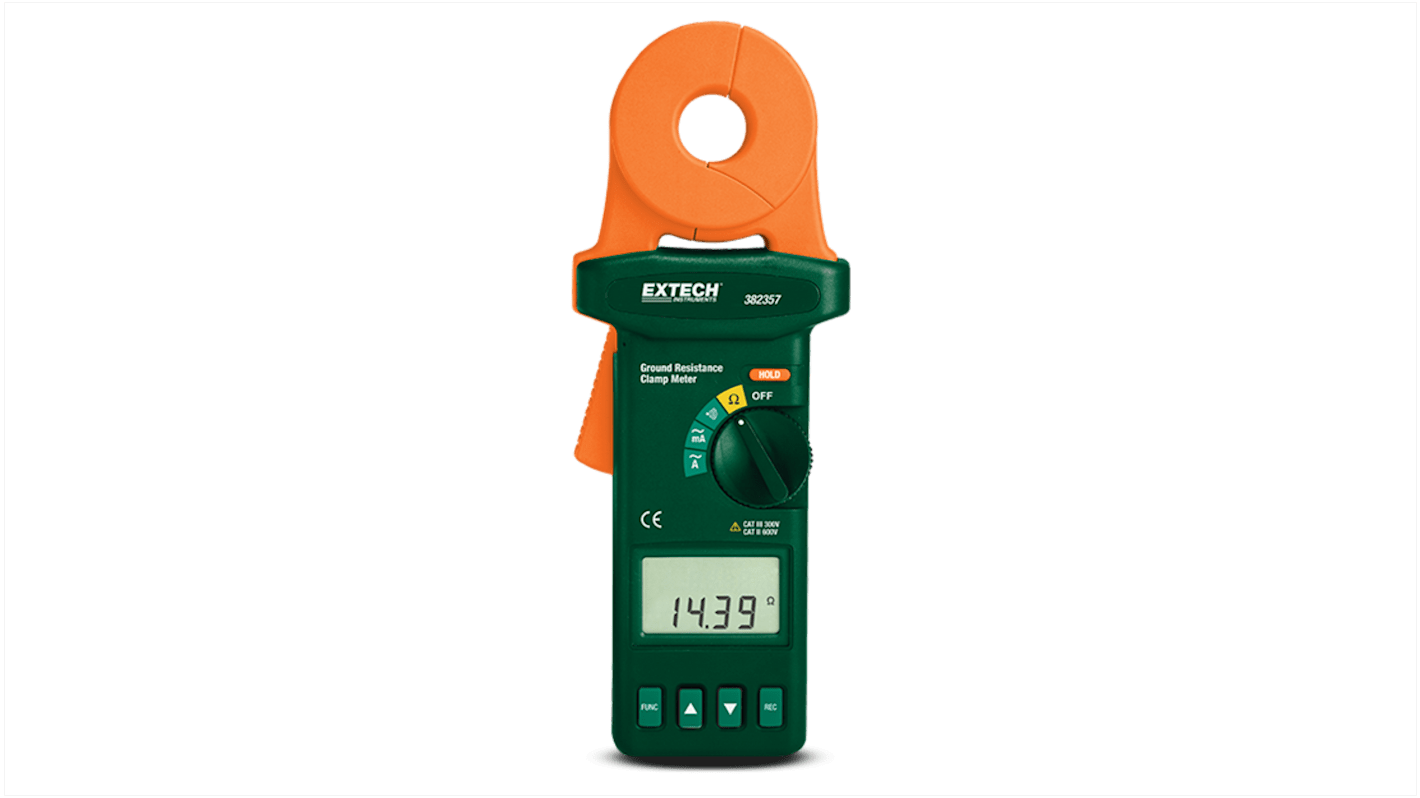 Extech 382357 LCD Erdungsprüfgerät CAT III 600V V, CAT III-300V V