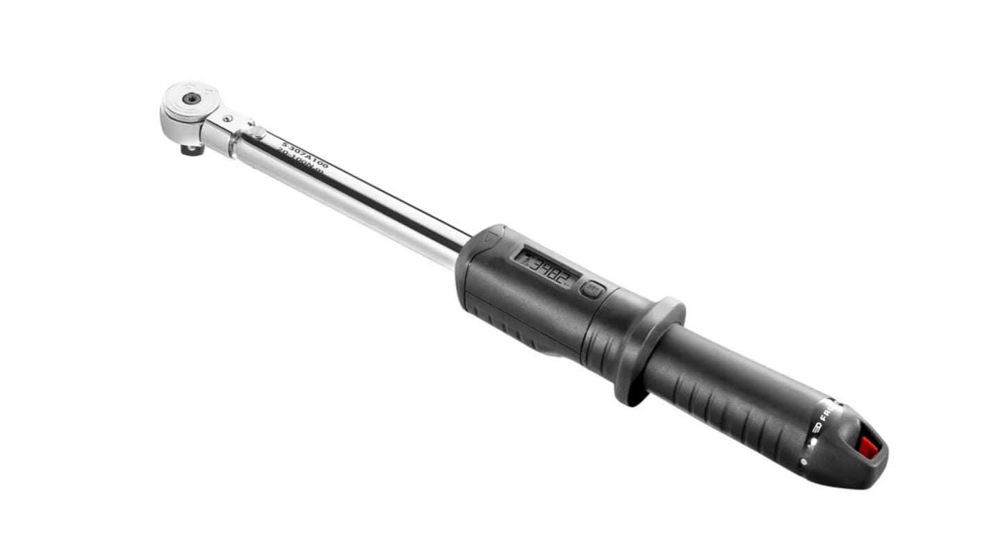 Facom S.307A100PF Click Torque Wrench, 20 → 100Nm, 1/2 in Drive, Square Drive