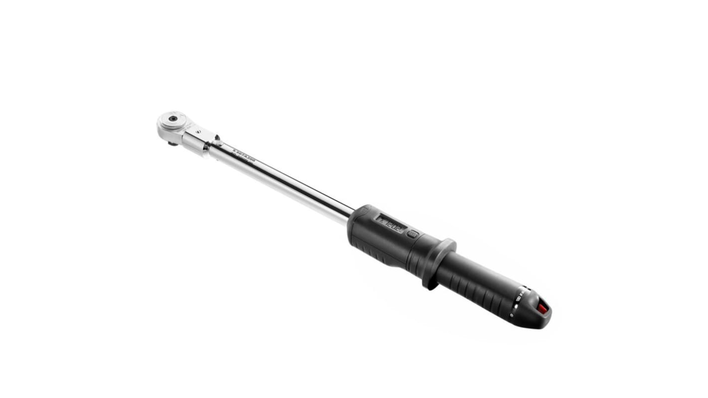 Facom S.307A200PF Mechanical Torque Wrench With Digital Adjustment, 40 → 200Nm, 1/2 in Drive, Square Drive