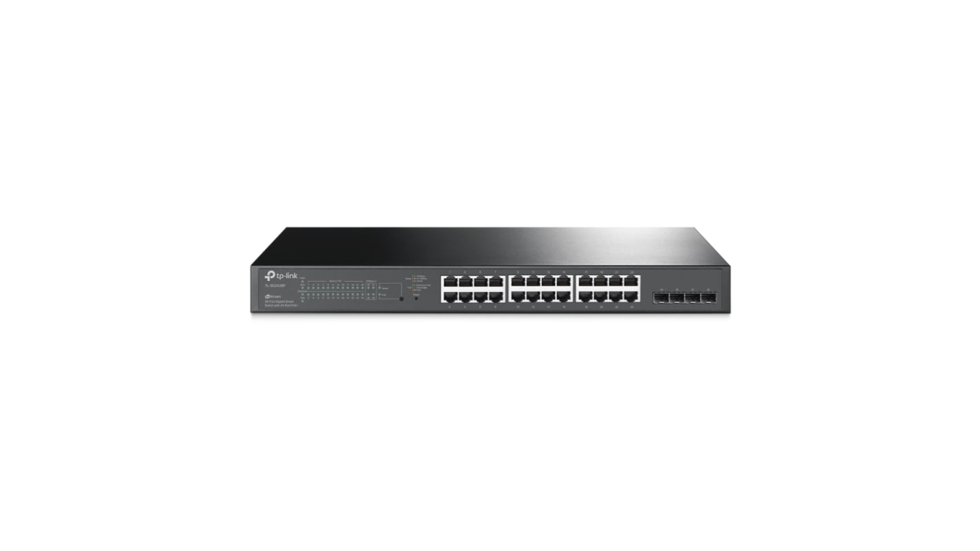 Switch de red TP-Link con PoE, 28 puertos