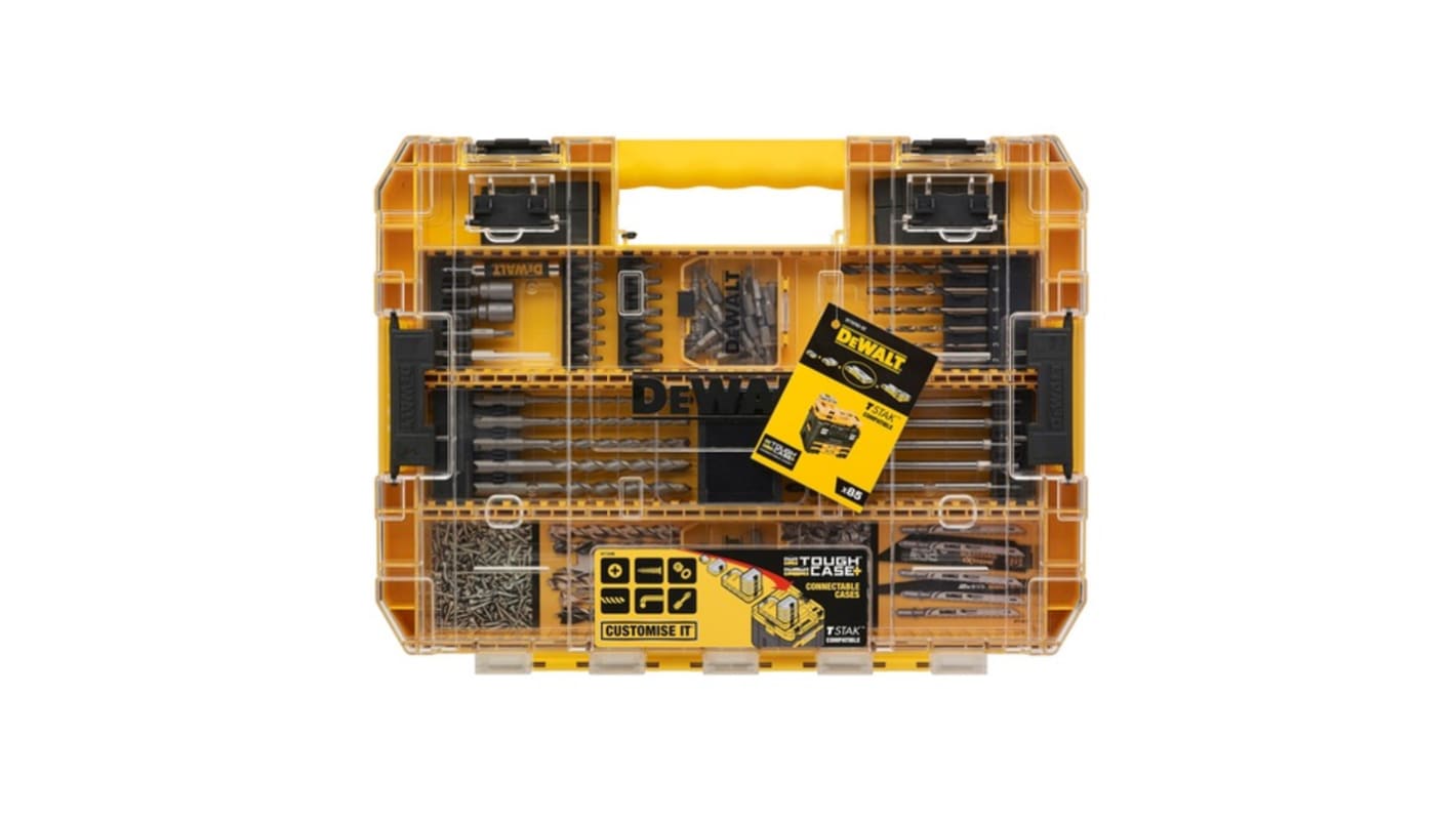 Set punte per trapano DeWALT in Metallo, Ø da 2mm a 25mm, 85 pezzi