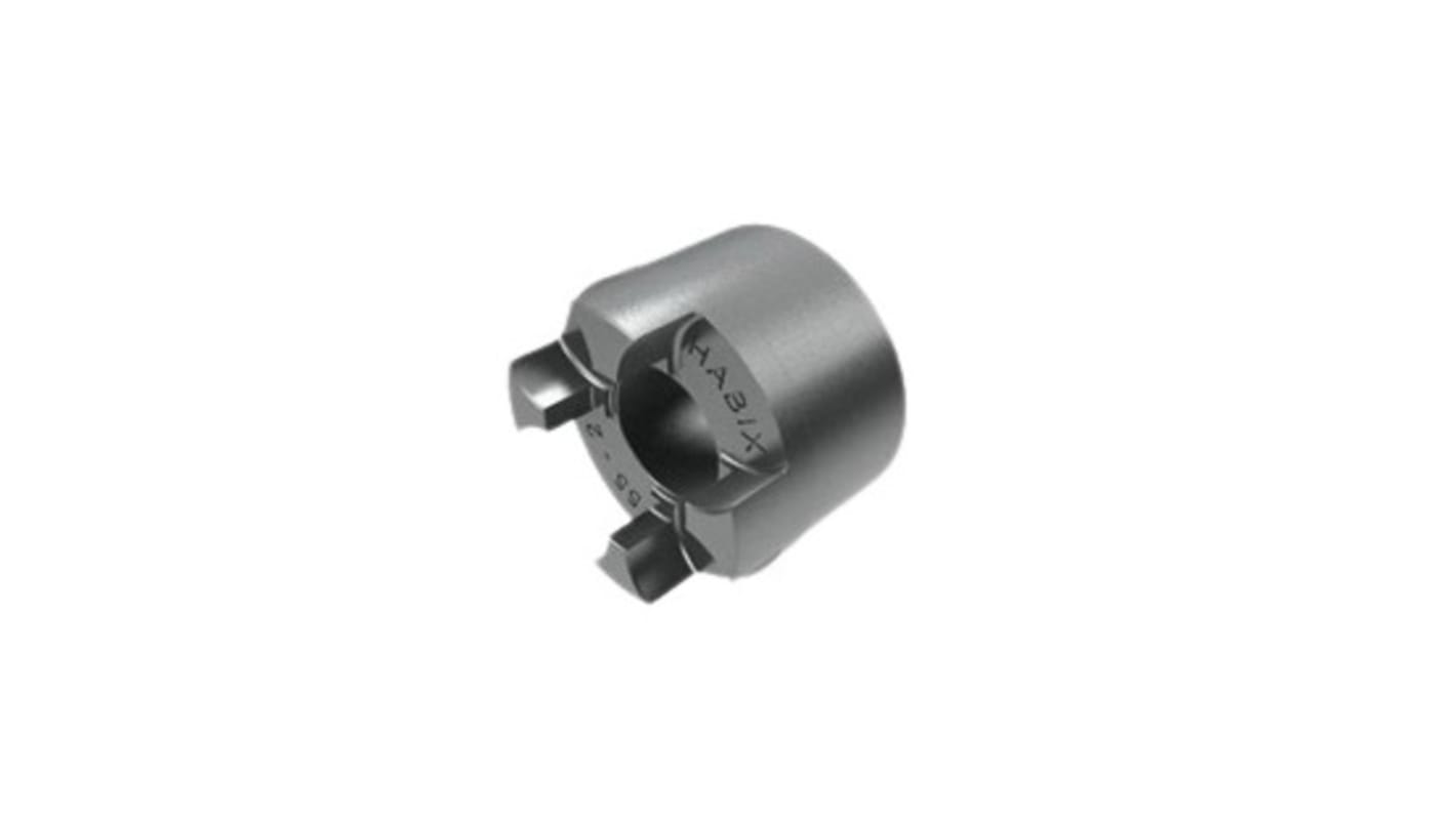 Cubo de acoplamiento con brida OPTIBELT, Ø de calibre 19mm, Ø exterior 40mm, long. 25mm, par 34Nm