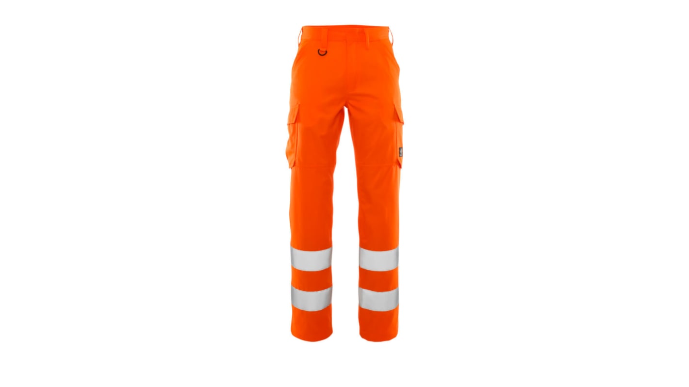 Mascot Workwear 20859-236 Orange Hi-Vis Hi Vis Trousers, 78cm Waist Size