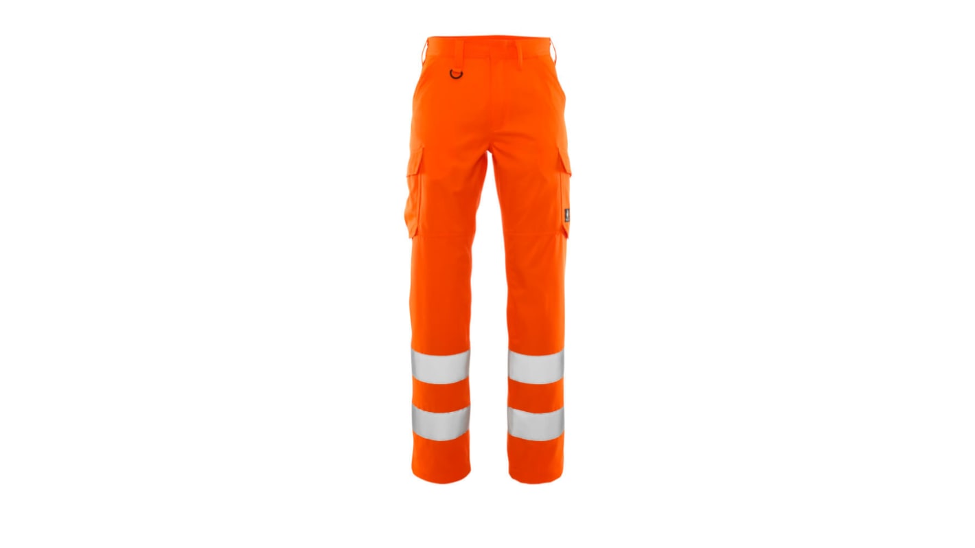 Mascot Workwear 20859-236 Orange Hi-Vis Hi Vis Trousers, 83cm Waist Size