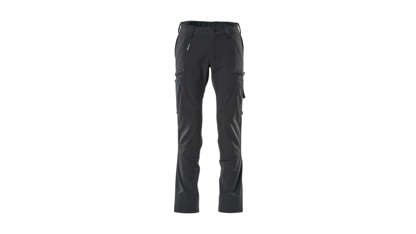 Pantalon Mascot Workwear 21679-311, 83cm Unisexe, Noir/Vert/Blanc/Jaune en Polyamide, Léger, Extensible