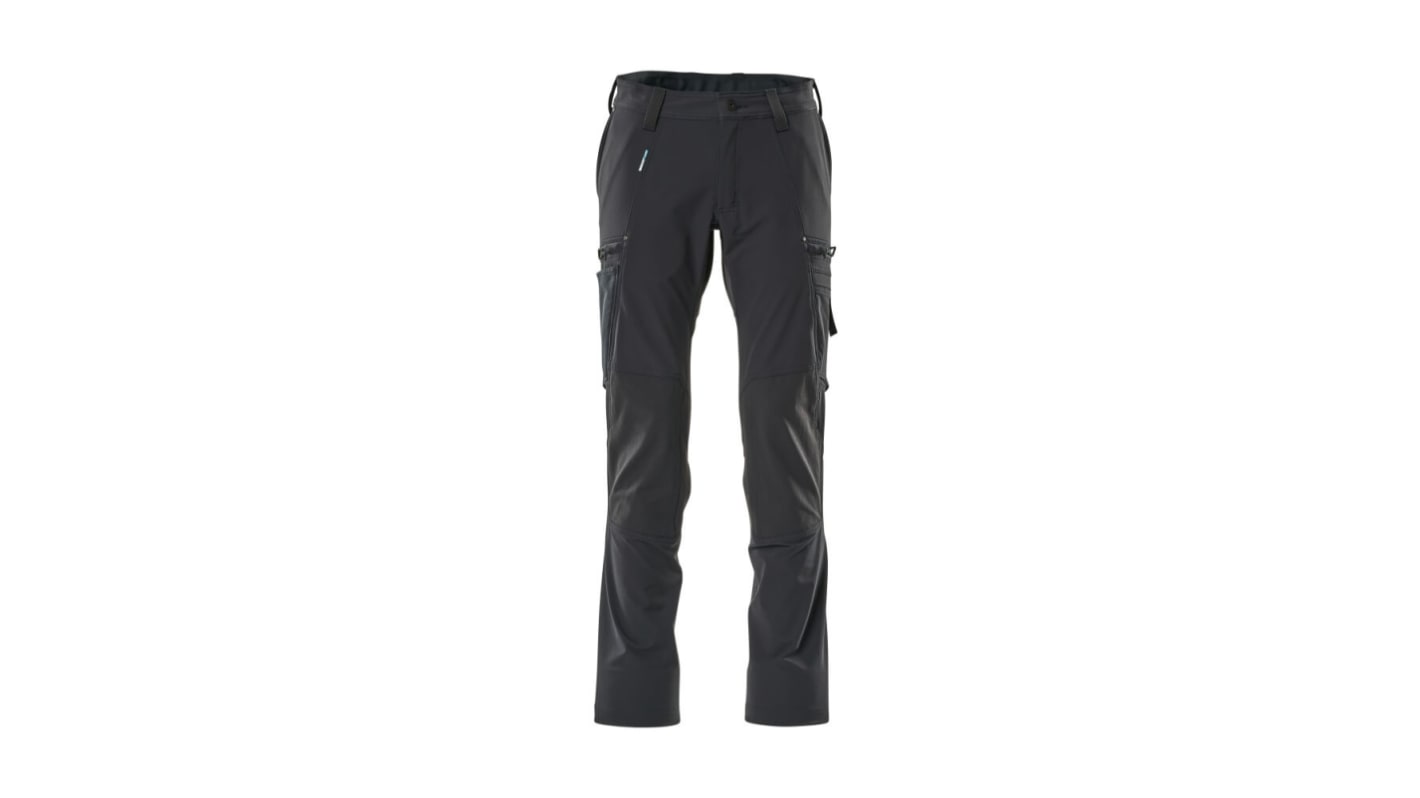 Mascot Workwear 21679-311 Black/Green/White/Yellow Polyamide Lightweight, Stretchy Trousers 39in, 98cm Waist