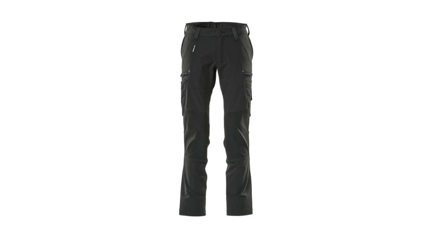 Mascot Workwear 21679-311 Black Polyamide Lightweight, Stretchy Trousers 31in, 78cm Waist