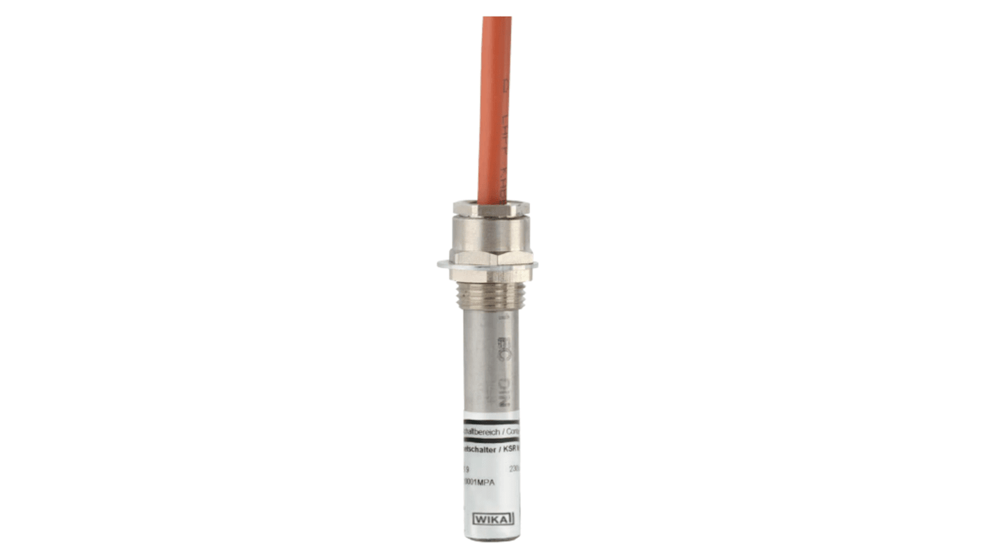 48766879 WIKA IP65 SPST Through Hole Reed Switch, 1A 230V RS