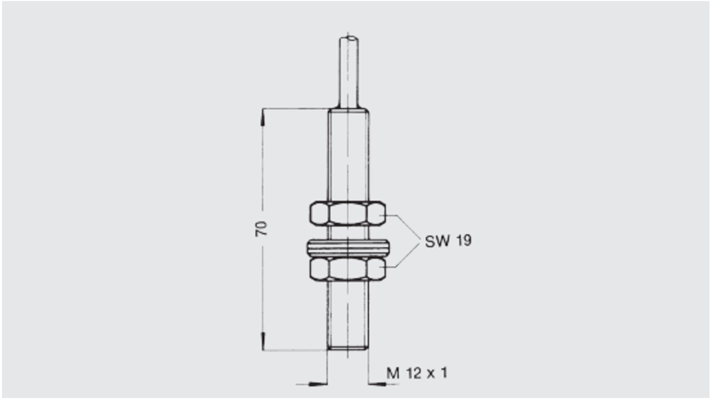 Kontaktron magnetyczny, IP54 SPDT Przewlekany 500mA 230V