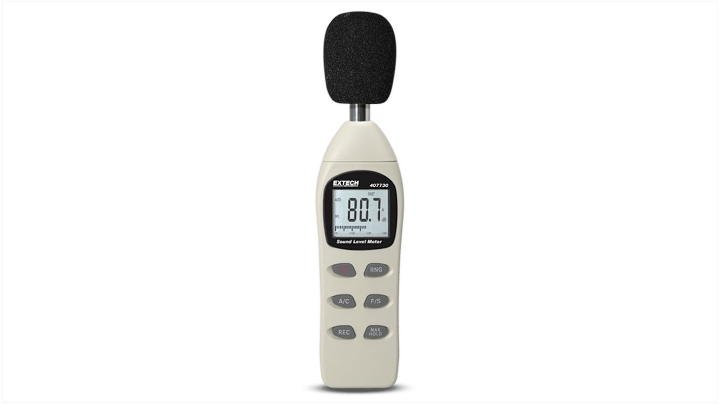 Extech Sound Level Meter, 40dB to 130dB