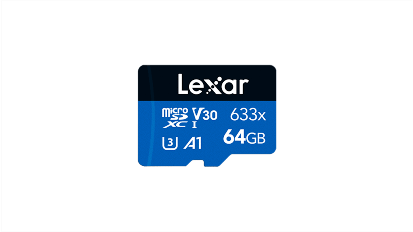 Lexar マイクロ SDMicroSDXC,容量：64 GBLMS0633064G-BNNNG