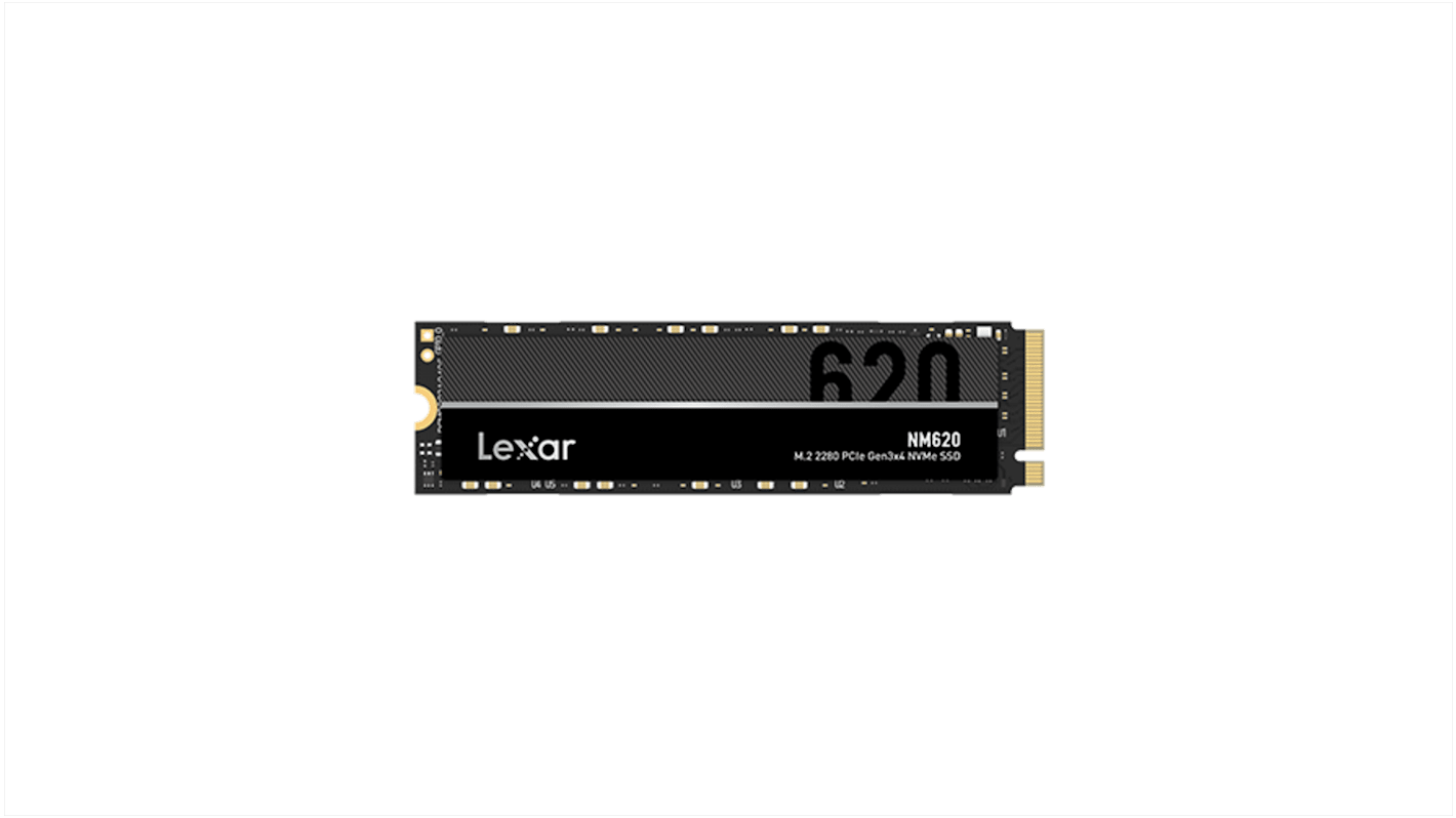 Lexar, M.2 2280 Intern SSD PCIe Gen3 Industrieausführung, 3D, 2 TB, SSD