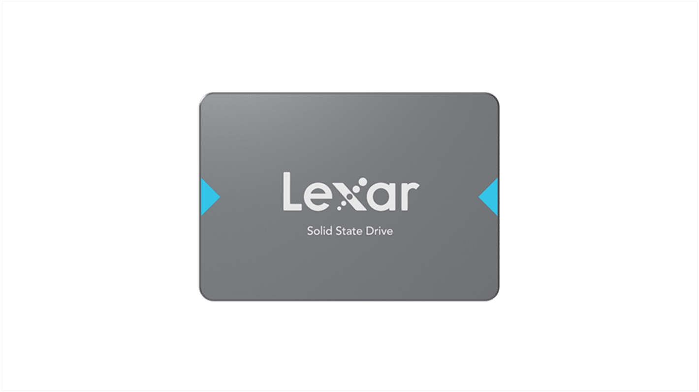 Disco duro SSD externo 2,5 pulg. Lexar de 1,92 TB, SATA III, QLC, para aplicaciones industriales