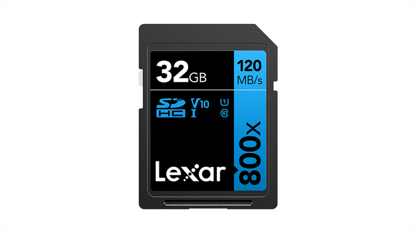 Lexar 32 GB Industrial SDHC SD Card, UHS-I