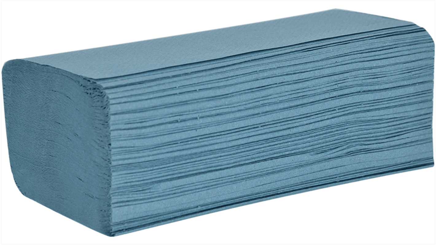 H1BZ30RA | Northwood Hygiene Raphael Folded, Interleaved Blue Paper ...