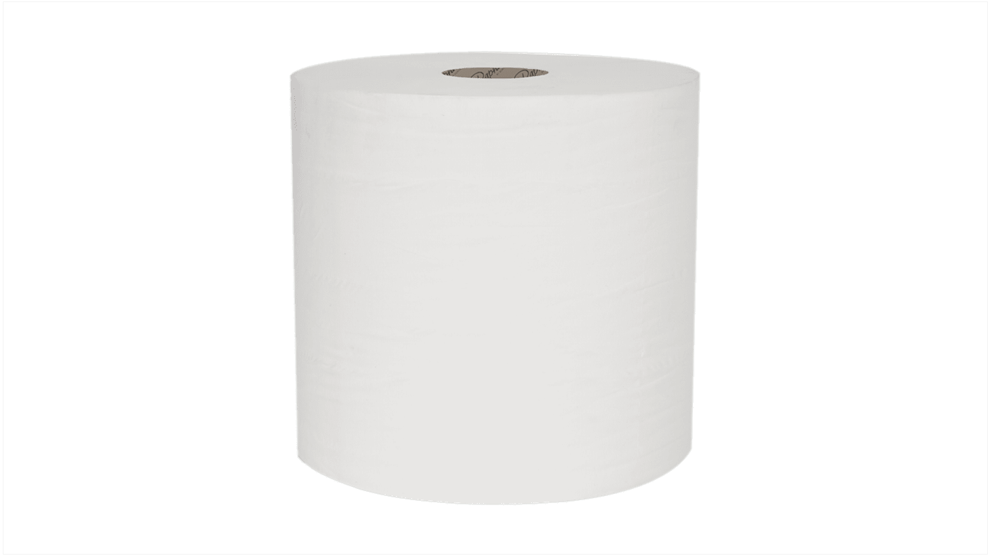 Northwood Hygiene Raphael Rolled White Paper Towel, 200mm, 2-Ply